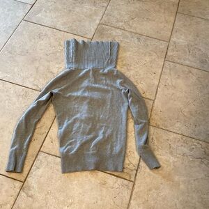 Grey Cowl Neck Sweater. White House Black Market. Size XS